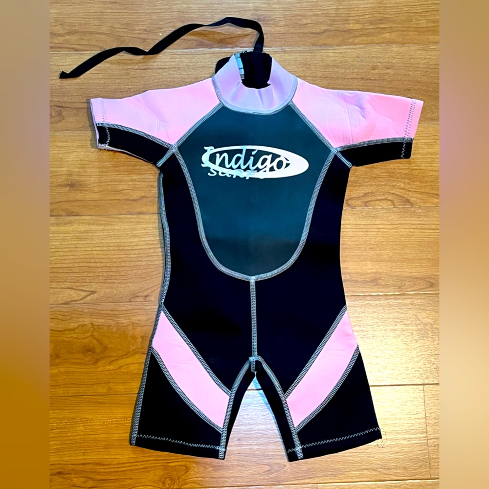 Indigo Surf Shorty Swim Wetsuit Child Small Chest 25”